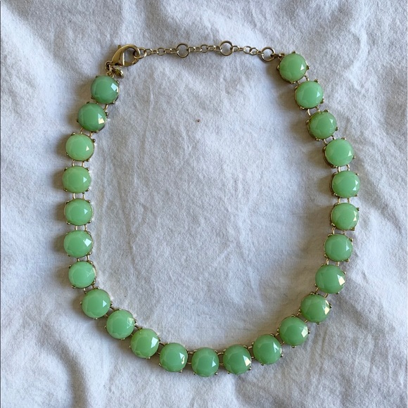 J Crew Mint Necklace - Picture 1 of 2